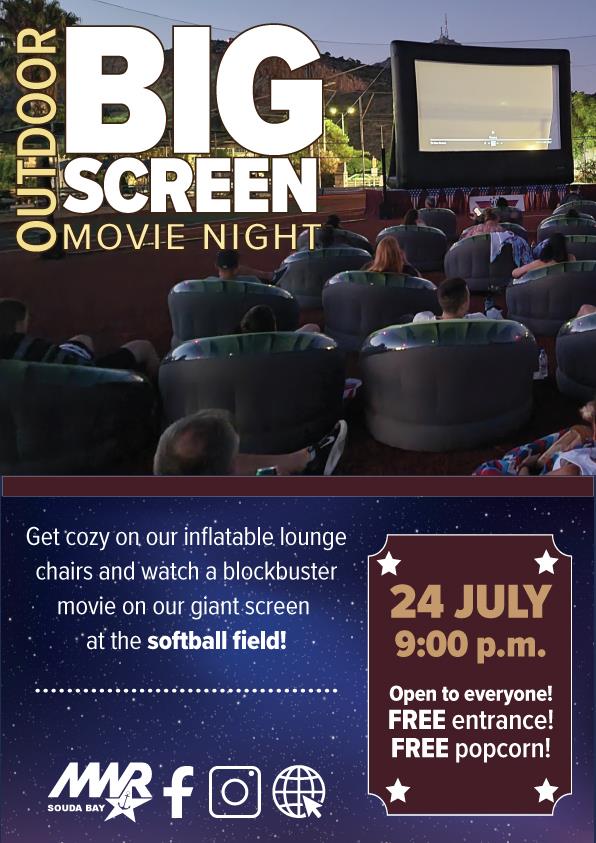 Outdoor Big Screen Movie Night