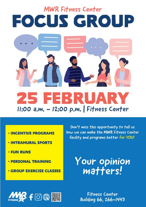 Fitness Center Focus Group