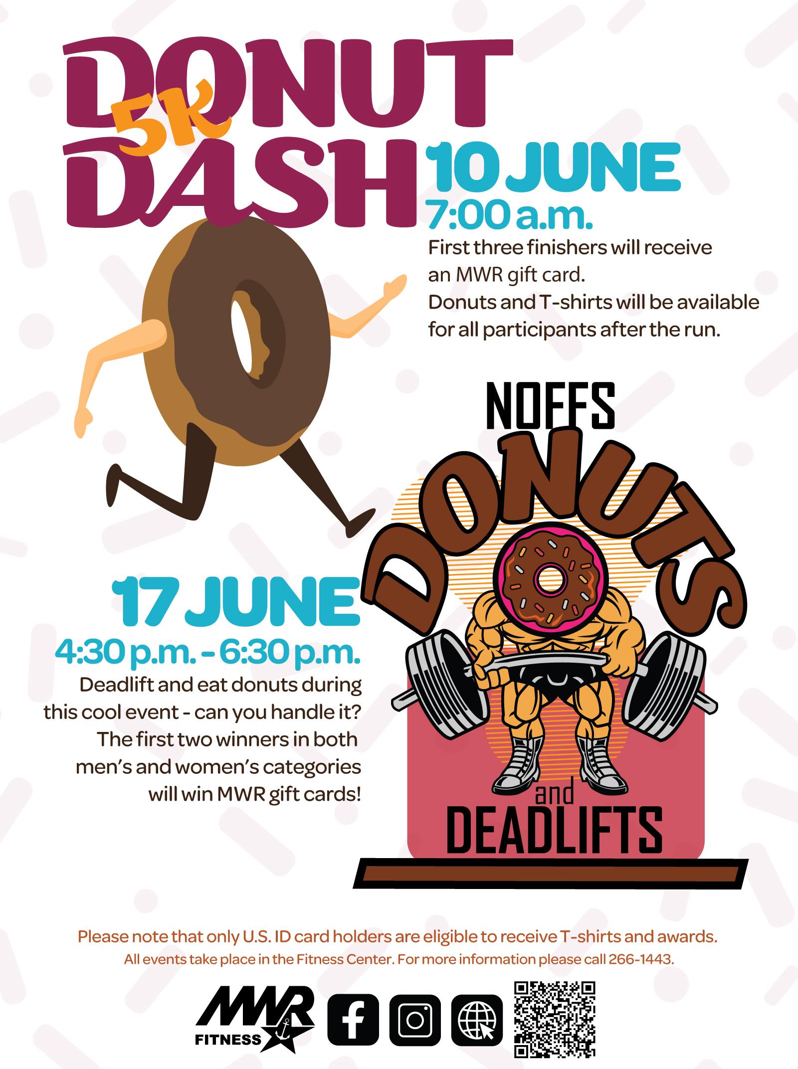 Donut Day 5K Dash & NOFFS Donuts & Deadlifts